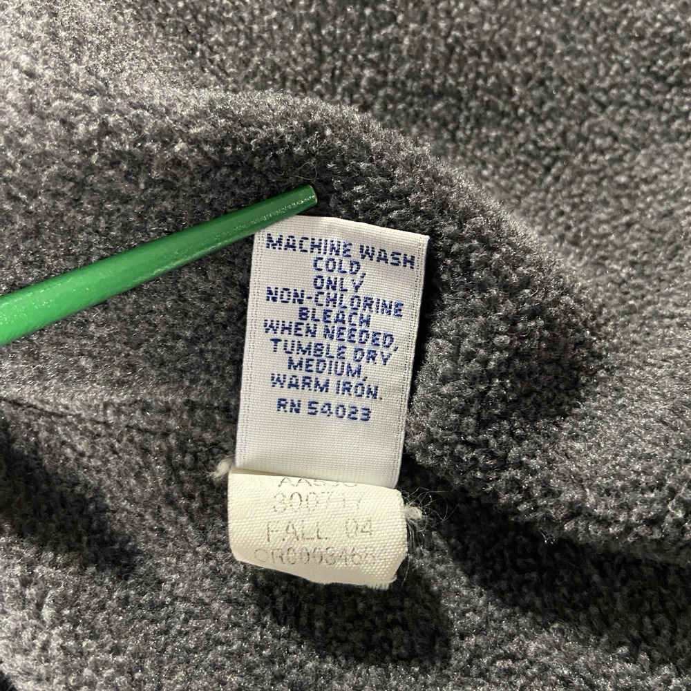 VTG Y2K Old Navy Cotton Canvas Full Zip Chore Coat Army Green Men's XL Utility - Picture 9 of 15
